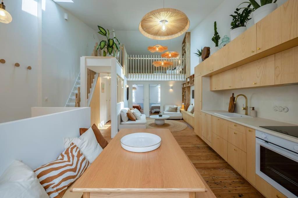 Ღ Mezzanine • T4 Spacieux, Lumineux Et Cosy Ла-Рошель Экстерьер фото