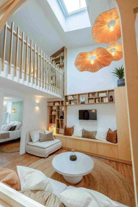Ღ Mezzanine • T4 Spacieux, Lumineux Et Cosy Ла-Рошель Экстерьер фото