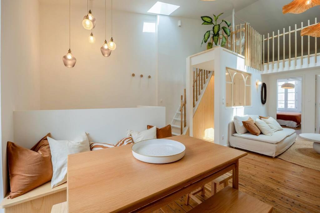 Ღ Mezzanine • T4 Spacieux, Lumineux Et Cosy Ла-Рошель Экстерьер фото